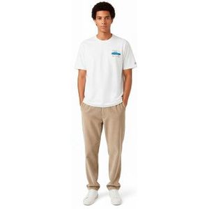 MC2 Saint Barthvoor mannen. ARN0001 Arnott T-shirt wit (S), Casual, Katoen, Korte mouwen