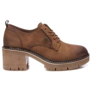 Refreshvoor vrouwen. 17226201-CAMEL Mocassins 172262 bruin (37), 5 tot 8 cm, Veters, Casual, Klassiek