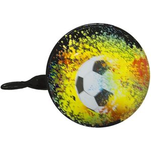 beBell - Ding Dong Fietsbel - Voetbal - Metalen Beslag - Ø 55 mm