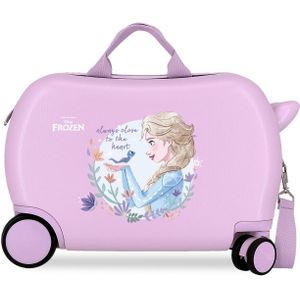 Disney Frozen Heart meisjes kinderkoffer rol zit
