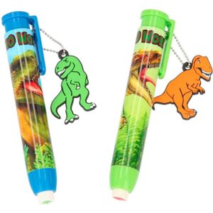 Dino World gumstift set van 2 stuks