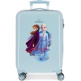 Frozen meisjes trolley ABS kinderkoffer nature 55cm 4 w bleu