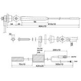 Blaupunkt - Antenne AM FM DAB - Passieve Sprietantenne - Slim Ontwerp