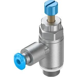 Festo Smoorventiel met terugslagklep GRLA-1/8-QS-3-RS-D