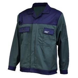 Jobber Werkjas groen/marineblauw maat 64 / 4XL