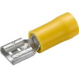 Hella - Vlakstekkerhuls - Geel - 4-6mm