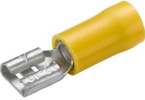 Hella - Vlakstekkerhuls - Geel - 4-6mm