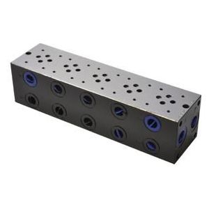 Eurofluid Voetplaat MR3-5-G-Z NG6 80L/min 270mm lang 1/2