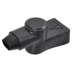 INDI Beschermkap zwart accupoolklem