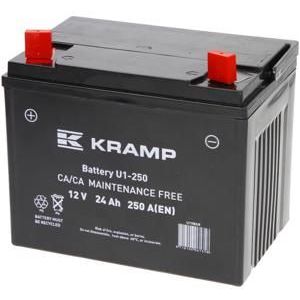 Kramp - Startaccu AGM - 12V - 24Ah - 180A - 196x130x180mm