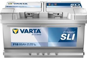 Varta - Dynamic SLI F18 - Startaccu - 12V - 85Ah - 800A