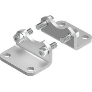 Klusaccessoires - Voetbevestigingen - Staal - 2 Stuks - Inclusief Montageschroeven