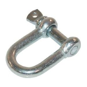 Kramp D-sluiting 3/4 RVS A4