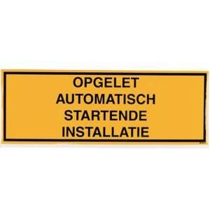 INDI Sticker automatisch startende installatie