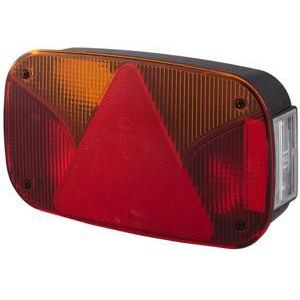 Hella Achterlicht links rechthoek horizontale opbouw 12V