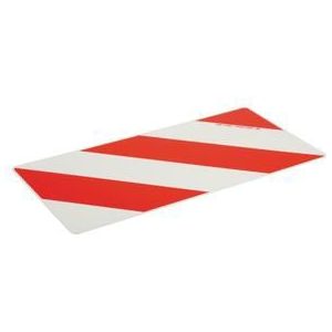 Mazon Markeringsbord 560x280mm links rood-wit