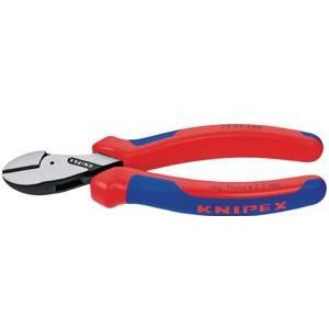 Kracht-zijsnijtang verchroomd met meercomponentengrepen 160mm KNIPEX