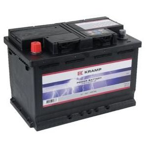 Kramp Startaccu gevuld 12V 70Ah 640A 278x175x190mm B13 1