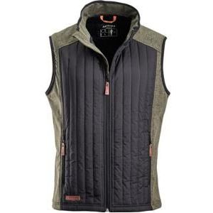 Kramp Bodywarmer herenmodel hybride olijfgroen maat 3XL