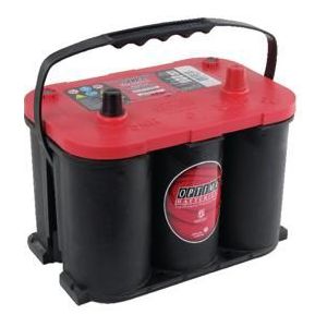 Optima Start accu Optima Red Top RTR 4.2 12V 50Ah 815A pooluitvoering 1