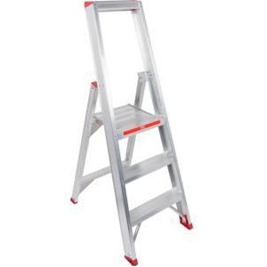 niet verwant Dagelijks Persoonlijk Huishoudtrap 3 treden gamma - Ladders kopen? | Ruim assortiment, laagste  prijs | beslist.nl