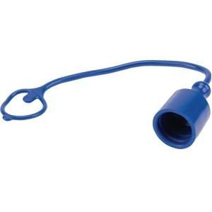 Faster PVC blauwe kap voor male ANV