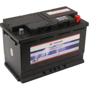 Kramp Startaccu gevuld 12V 100Ah 720A 313x175x205mm B03 1