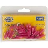 Hella - Oogkabelschoen - Rood - 0.5-1.0mm met oog 5.3mm