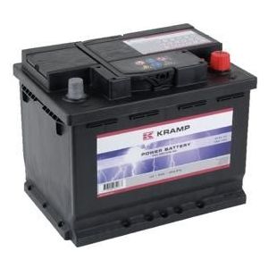 Kramp Startaccu gevuld 12V 56Ah 480A 242x175x190mm B13 1