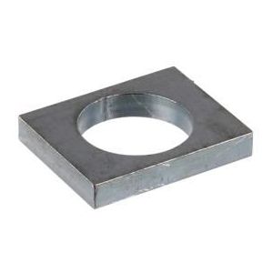 xx Borgplaat UN LP-3 60x50mm  32.5mm