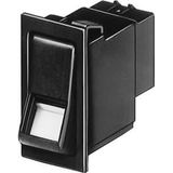 Hella Drukschakelaar inbouw 2 traps 12/24V zwart