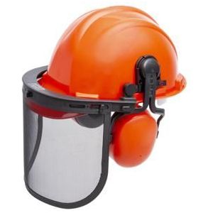 Kramp - Bosbouwkit Standard - Veiligheidshelm - CE Gecertificeerd - ABS Ongeventileerd