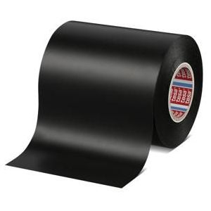 TESA Tape premium multifunctioneel zacht PVC zwart 33m x 100mm TesaFLEXÂ®