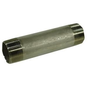 INDI Pijpnippel 1.1/4 x 120mm nr.23 RVS