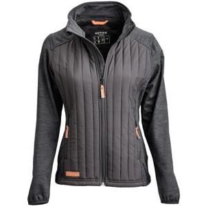 Kramp Hybride fleecejas dames antraciet L