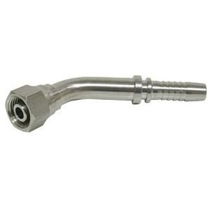 Dicsa Perspilaar 3/8 DN10 met M18x1.5 / 12L 45 RVS