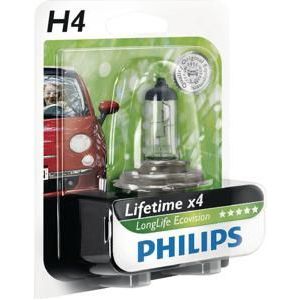 Philips Gloeilamp 12V 60/55W H4 EcoVision