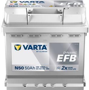VARTA Accu 12V 50Ah 550A N50 VARTA Dynamic EFB