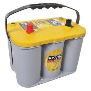Optima - Yellowtop YTS4.2 - Semi-tractie Accu - 12V - 55Ah - 254x172x200mm - Bodembevestiging