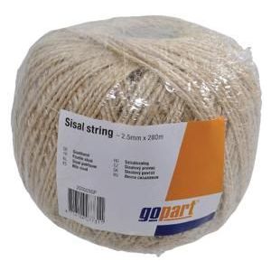 gopart Sisal paktouw ca. 2.5mm x 60m