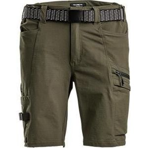 Kramp Korte broek 4W stretch olijfgroen maat 3XL