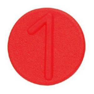 Stauff Markeerclip 1 rood