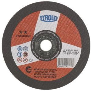 Tyrolit Doorslijpschijf A30R-BFINOX T41 150x2.5x22.23mm inox
