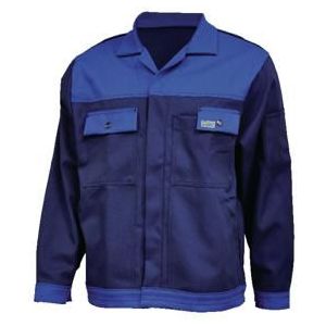 Jobber Werkjas marineblauw/blauw maat 60 / 2XL