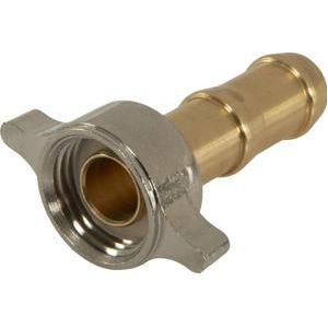 INDI Wartel met slangtule 1/2 645PL40 messing