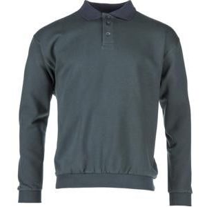 Kramp Polosweatshirt groen-marineblauw maat 5XL
