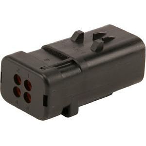 AMP/TYCO Stekker behuizing 4-polig AMPS16