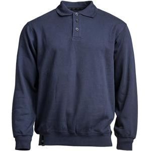 Kramp Polosweatshirt marineblauw XS