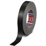 TESA Tape, textiel, standaard met PE-coating, zwart, 50m x 25mm, TesaBAND®