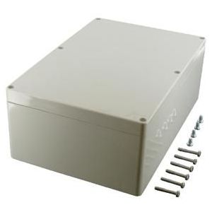 Bouten - Lichtgrijs - Polycarbonaat - Voor Inbouw Klemmen en Elektronica